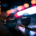 selective focus photography of sunglasses